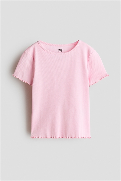 Футболка с ребристым оверлочным швом артикул 1329980001