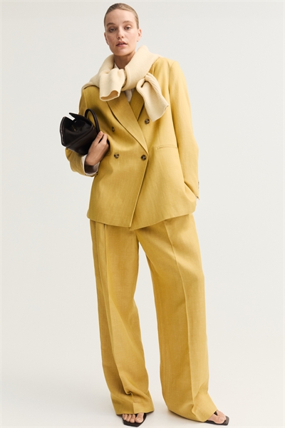 Брюки из смешанного льна артикул 1334927001