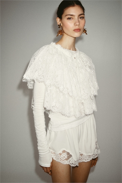 Кружевной топ артикул 1343116001