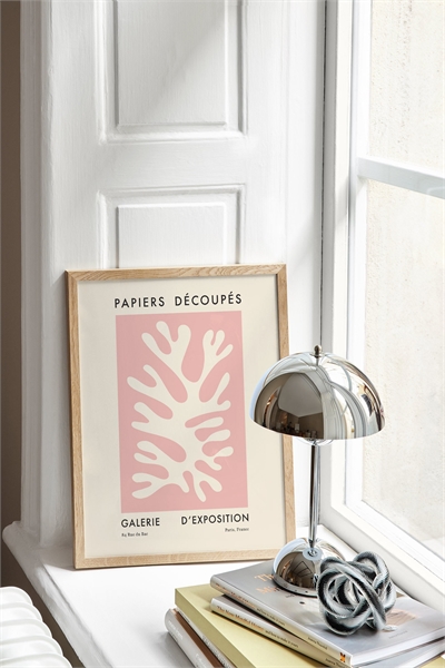 Бежевый постер Papiers Découpés артикул 1189802001