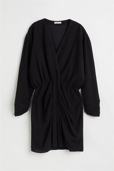 Мини-платье с V-образным вырезом артикул 1099305002