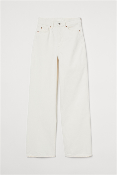 Широкие высокие джинсы артикул 0941362006