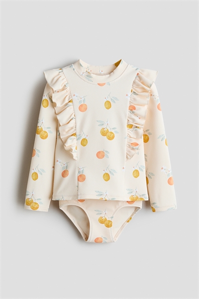 Купальный комплект с принтом артикул 1247170004