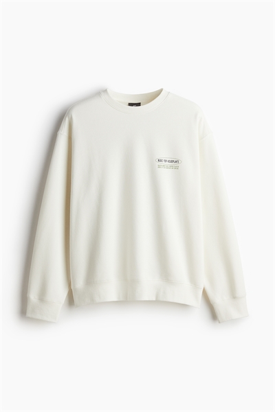 Свободная толстовка с принтом артикул 0981416044