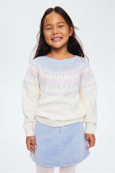 Джемпер из жаккардовой вязки артикул 1305219003