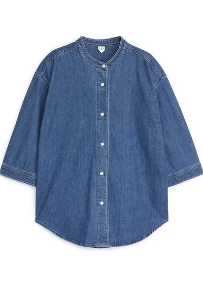 Джинсовая рубашка артикул 1227429002