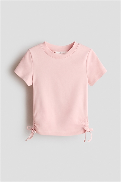 Хлопковый топ с завязками артикул 1327629002