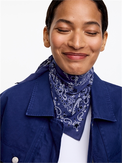 Хлопковый шарф артикул 1327759001