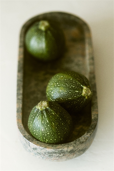 Овальная мраморная тарелка артикул 1305497002