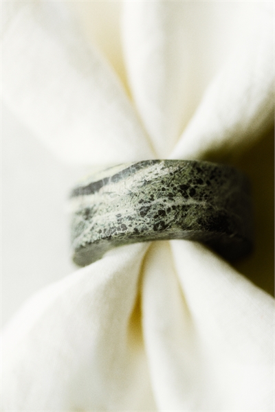 Набор из 4 колец для салфеток из мрамора артикул 1309059002