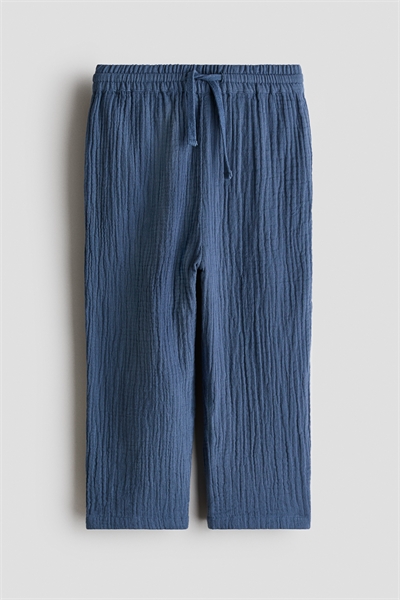 Хлопковые джоггеры из муслина артикул 1328543003