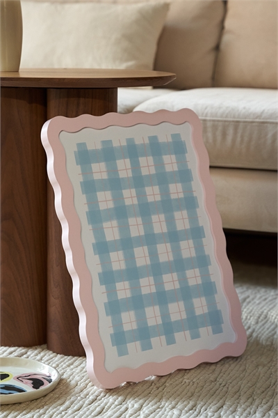 Волнистая деревянная рамка для фотографий артикул 1358018008