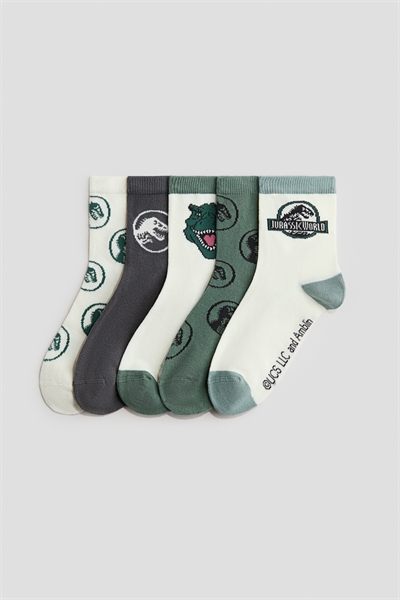 Носки с рисунком в упаковке из 5 штук артикул 0950843091