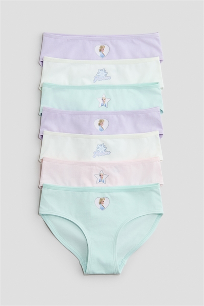 Хлопковые трусы в упаковке 7 штук артикул 1214429030