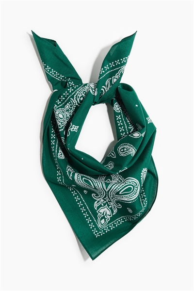 Узорчатый шейный платок артикул 1261659007