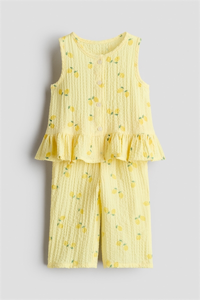 Комплект из двух частей из просаленной ткани артикул 1281634010