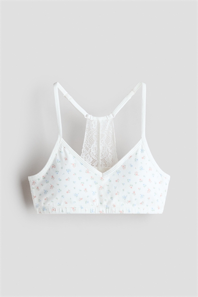 Топ с кружевными деталями артикул 1287931005