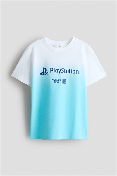 Футболка из хлопка с принтом артикул 1296336046