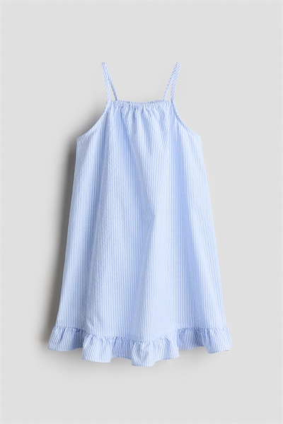 Платье с оборками и бретелями артикул 1317439007