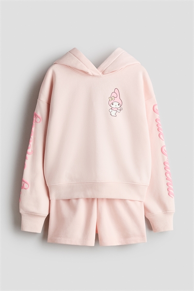 Комплект из 2 частей толстовки с принтом артикул 1319285002