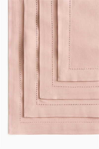 Набор из 4 хлопковых салфеток артикул 1319369003