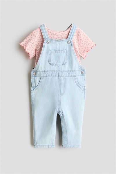 Комплект из 2-х предметов: комбинезон и топ артикул 1321737001