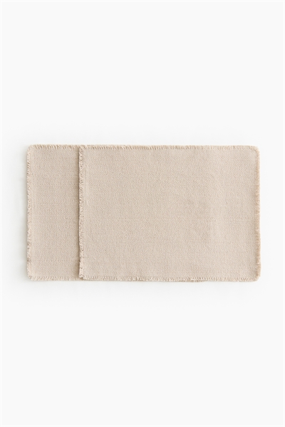 Набор из 2-х салфеток из джутовой смеси артикул 1323581001