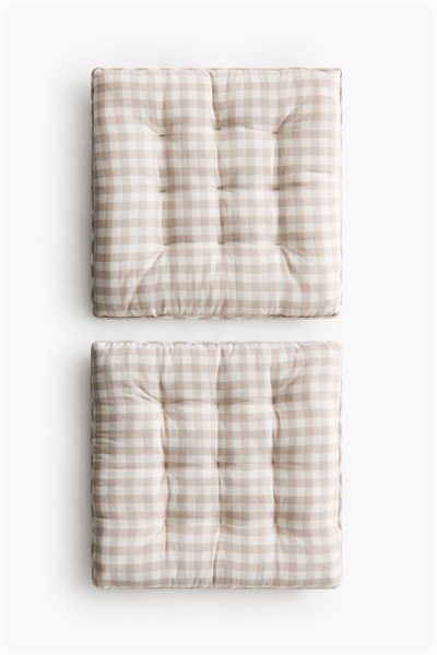 2 хлопковые подушки для сидений артикул 1324676002