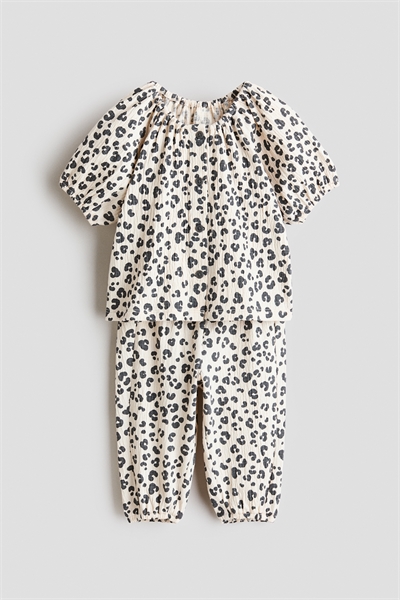 Комплект из 2 предметов из гофрированного джерси артикул 1327071001