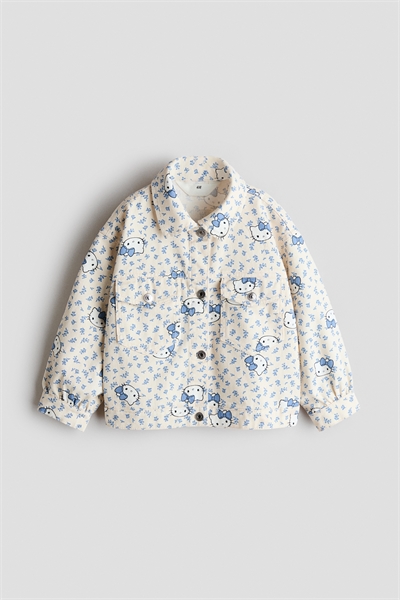 Куртка из принтерованного твила артикул 1328859001