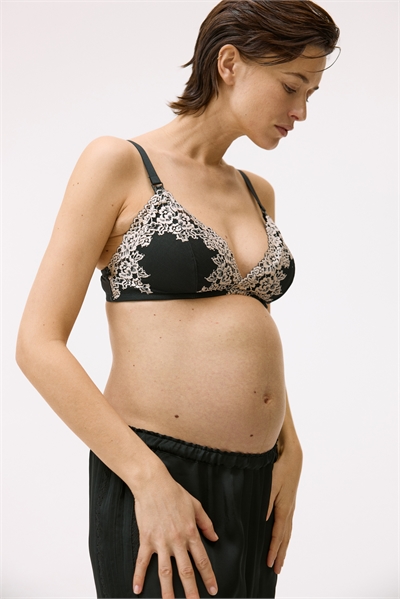 MAMA Мягкий кружевной бюстгальтер для кормления артикул 1329442001