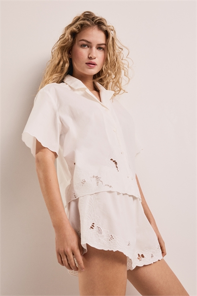 Пижама с английской вышивкой артикул 1331926001