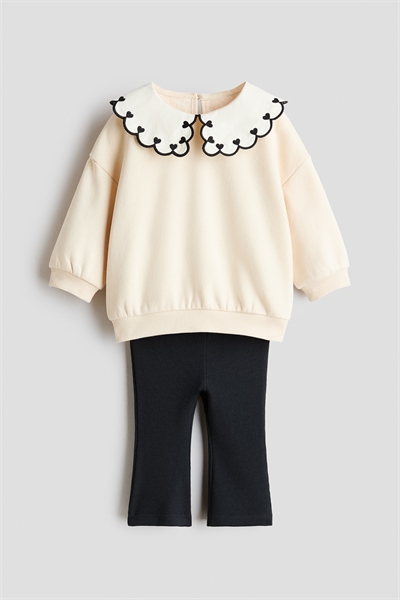 Комплект из 2 предметов: толстовка и леггинсы артикул 1334560003