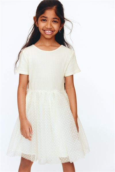 Платье с тюлевой юбкой с принтом в виде стайки птиц артикул 1338272001