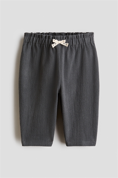 Брюки из текстурированного хлопка артикул 1338322001