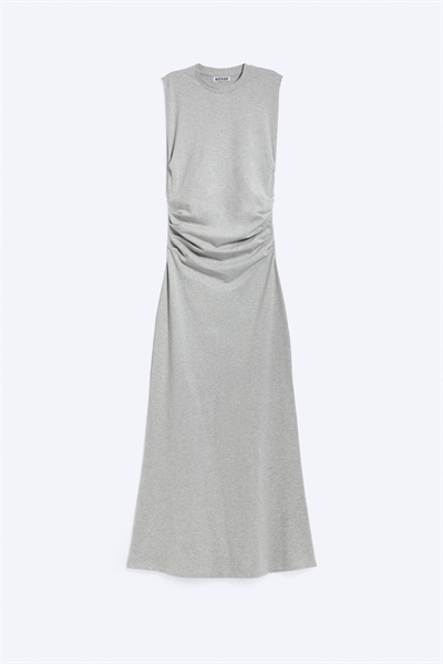 Макси-платье без рукавов с плиссированной юбкой артикул 1344349002