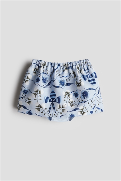 Юбка из жаккардового плетения с узорами артикул 1283997001