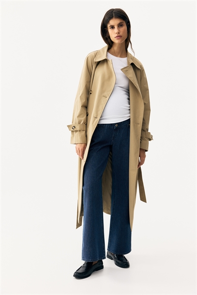 Широкие джинсы MAMA артикул 1226565036