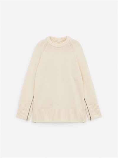 Шерстяной джемпер на молнии артикул 1297894001