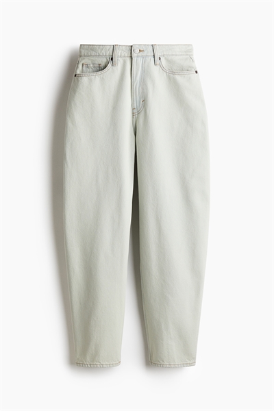 Высокие джинсы Barrel fit артикул 1229032022