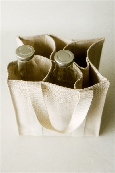 Сумка для бутылок из джутовой смеси артикул 1329750001