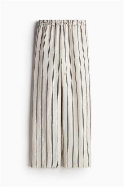 Брюки из льняной смеси артикул 1259065008