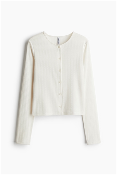 Кардиган из пуантельевого трикотажа артикул 1276147001