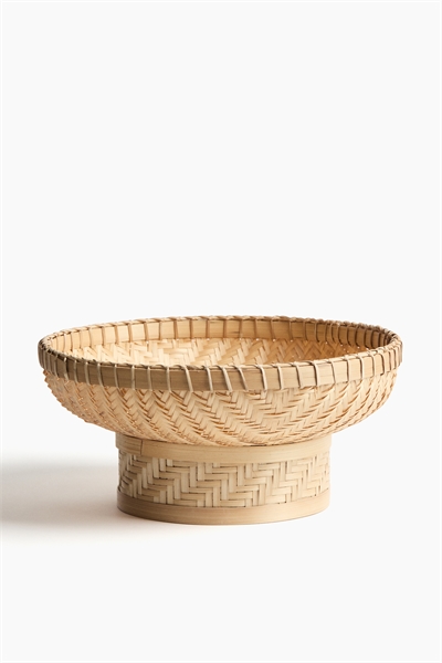 Бамбуковая миска на ножке артикул 1326695001