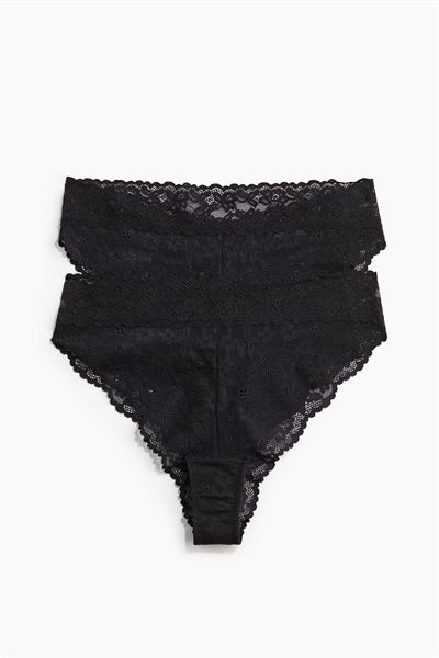 Кружевные трусы-бразильяна из 2 комплектов артикул 1268617001