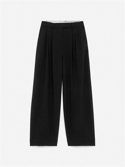 Приталенные брюки с широкими штанинами артикул 1307223001