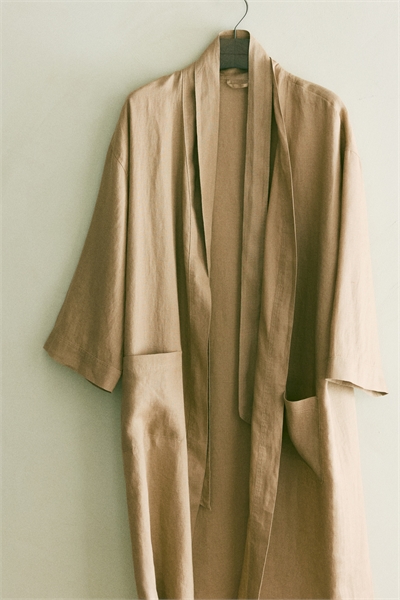 Льняной халат артикул 0107727069