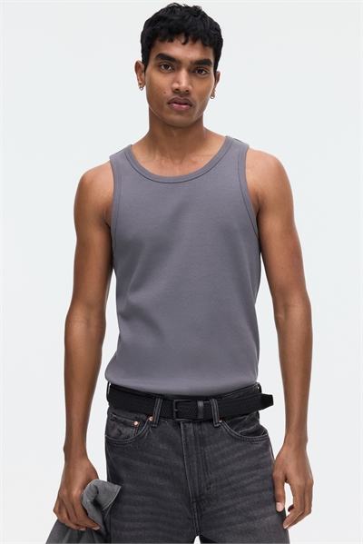 Облегающая майка в рубчик артикул 1320411004