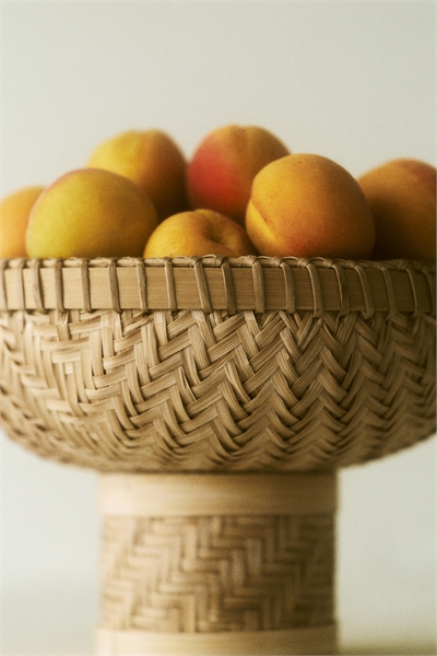 Бамбуковая миска на ножке артикул 1326696001