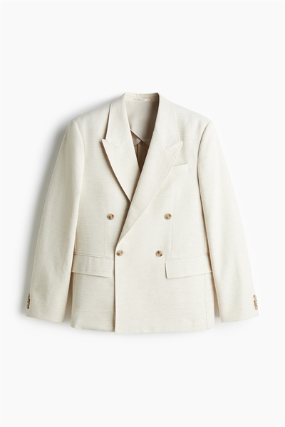 Двубортный пиджак свободного кроя артикул 1263433001